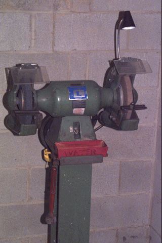 Pedestal Grinder Modification